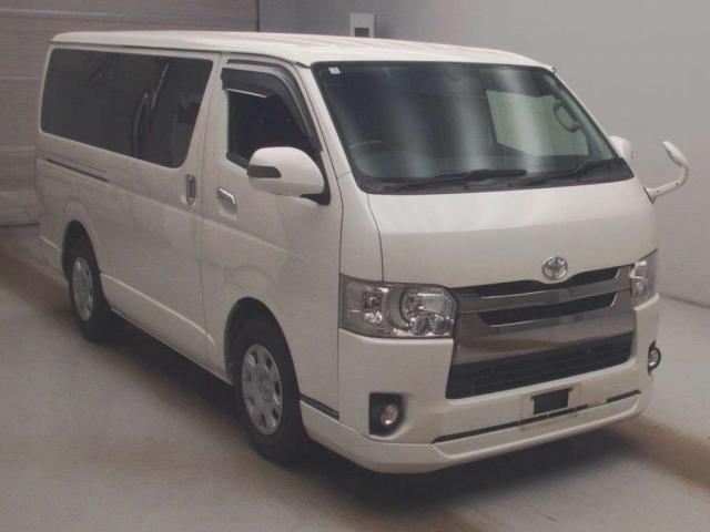 Ref:AUX-24365660 TOYOTA HIACE VAN 2016 1 2016 Toyota Hiace Van pearl diesel used car Japan export