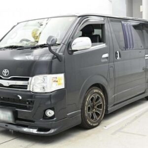 2006 Toyota Regius Ace Van gray diesel used car Japan export