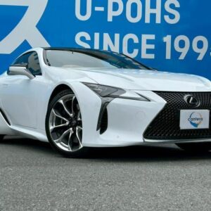 2019 Lexus Lc pearl hybrid used car Japan export