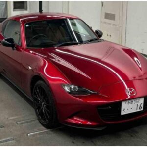 2022 Mazda Roadster Rf red gasoline used car Japan export