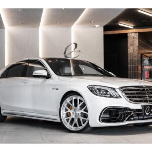 2018 Mercedes Benz S-Class white gasoline used car Japan export