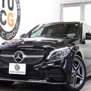 2019 Mercedes Benz C-Class black gasoline used car Japan export