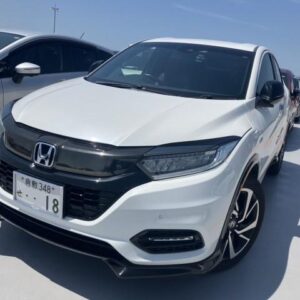2018 Honda Vezel pearl gasoline used car Japan export