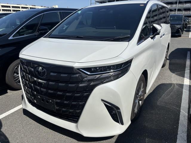 Ref:AUX-24380539 TOYOTA ALPHARD 2015 1 2015 Toyota Alphard pearl gasoline used car Japan export