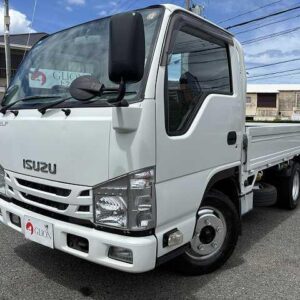 2018 Isuzu Elf Truck white diesel used car Japan export
