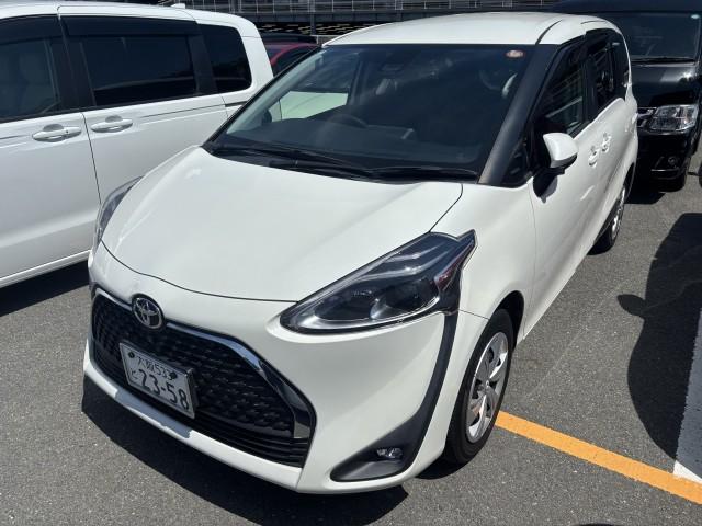 Ref:AUX-24380793 TOYOTA SIENTA 2020 1 2020 Toyota Sienta pearl gasoline used car Japan export