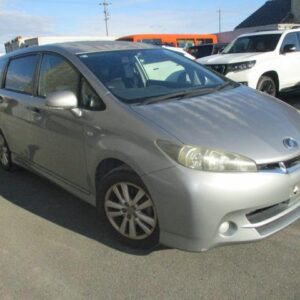 2011 Toyota Wish silver gasoline used car Japan export