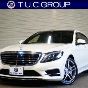 2014 Mercedes Benz S-Class white gasoline used car Japan export