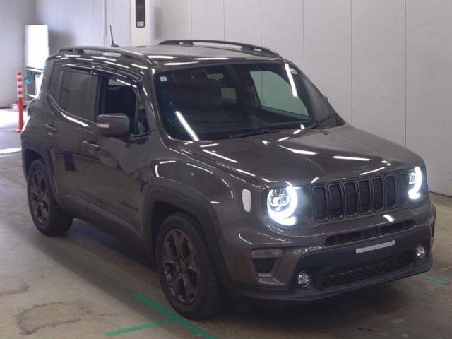 Ref:AUX-24381379 CHRYSLER JEEP JEEP RENEGADE 2021 1 2021 Chrysler Jeep Jeep Renegade gray gasoline used car Japan export