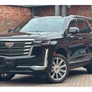 2021 Cadillac Cadillac Escalade black gasoline used car Japan export