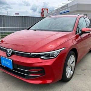 2025 Volkswagen Golf Variant red hybrid used car Japan export