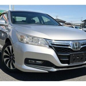 2013 Honda Accord Hybrid silver hybrid used car Japan export