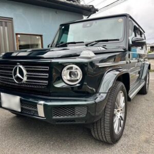 2023 Mercedes Benz G-Class green diesel used car Japan export