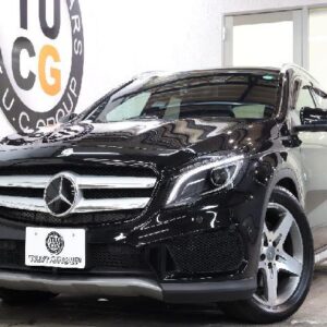 2014 Mercedes Benz Cla-Class black gasoline used car Japan export