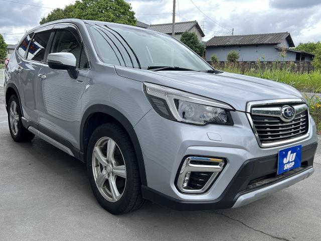 Ref:AUX-24386073 SUBARU FORESTER 2021 1 2021 Subaru Forester silver hybrid used car Japan export