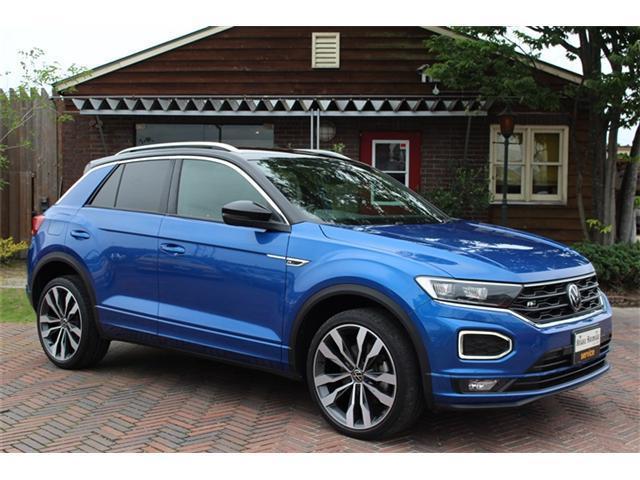 Ref:AUX-24386095 VOLKSWAGEN T-ROC 2021 1 2021 Volkswagen T-Roc blue diesel used car Japan export