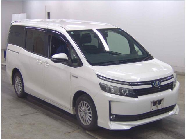 Ref:AUX-24390863 TOYOTA VOXY 2015 1 2015 Toyota Voxy pearl gasoline used car Japan export