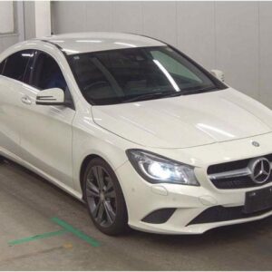 2015 Mercedes Benz Cla-Class white gasoline used car Japan export