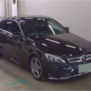 2018 Mercedes Benz C-Class black gasoline used car Japan export