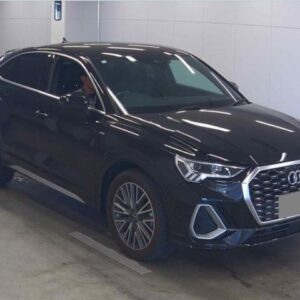 2024 Audi Q3 Sportback black gasoline used car Japan export