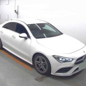 2022 Mercedes Benz Cla-Class white diesel used car Japan export