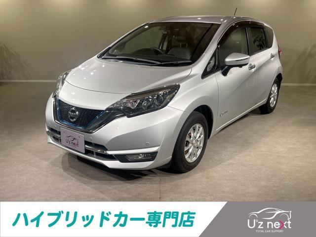 Ref:AUX-24400151 NISSAN NOTE 2018 1 2018 Nissan Note silver hybrid used car Japan export