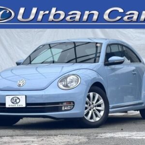 2013 Volkswagen The Beetle blue gasoline used car Japan export