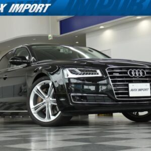2018 Audi A8 black gasoline used car Japan export