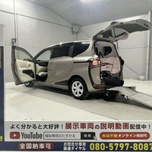 2021 Toyota Sienta tea gasoline used car Japan export