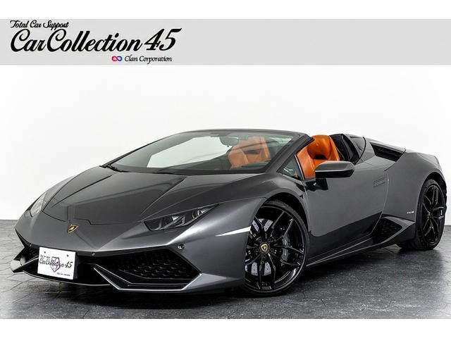 Ref:AUX-24400773 LAMBORGHINI HURACAN 2016 1 2016 Lamborghini Huracan gray gasoline used car Japan export