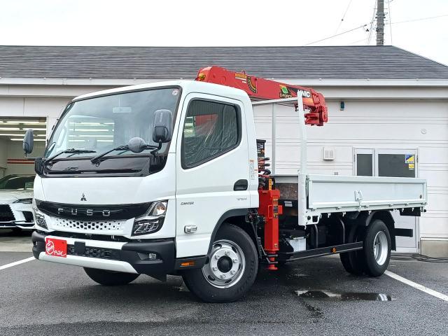 Ref:AUX-24401138 MITSUBISHI FUSO CANTER 2023 1 2023 Mitsubishi Fuso Canter white diesel used car Japan export
