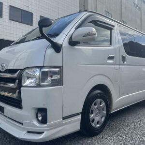2014 Toyota Regius Ace Van pearl diesel used car Japan export