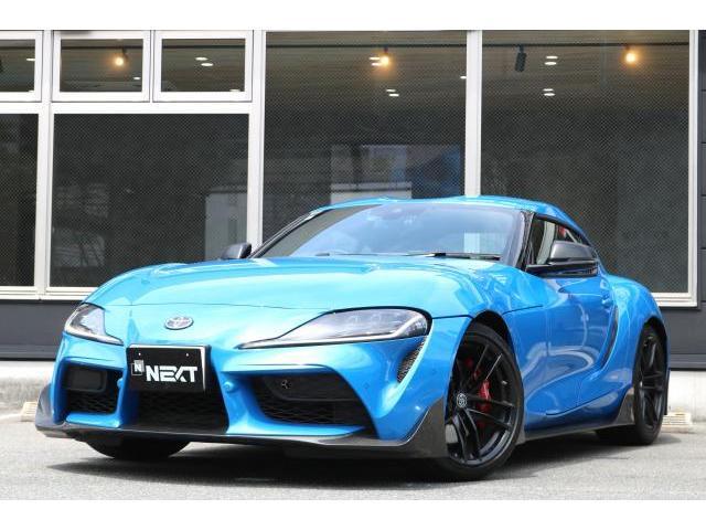 Ref:AUX-24401329 TOYOTA SUPRA 2021 1 2021 Toyota Supra blue gasoline used car Japan export