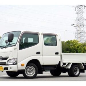 2021 Toyota Dyna Truck white diesel used car Japan export