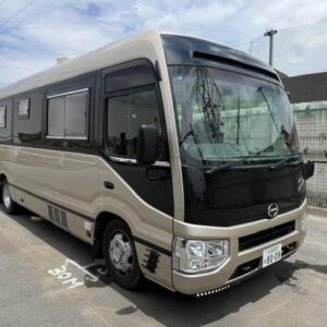 2017 Hino Riesse Ii gold diesel used car Japan export