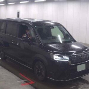 2024 Honda Stepwagon black gasoline used car Japan export