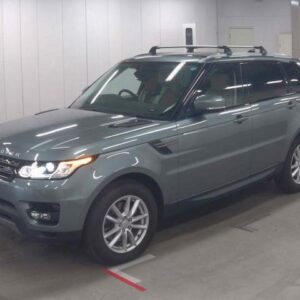 2018 Land Rover Range Rover Sport gray diesel used car Japan export
