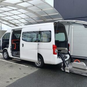 2015 Nissan Nv350Caravan Van white gasoline used car Japan export