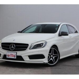 2013 Mercedes Benz A-Class white gasoline used car Japan export