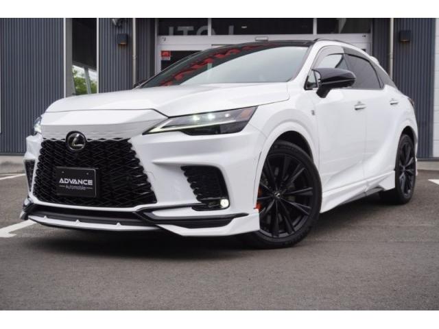 Ref:AUX-24404212 LEXUS RX 2023 1 2023 Lexus Rx white hybrid used car Japan export