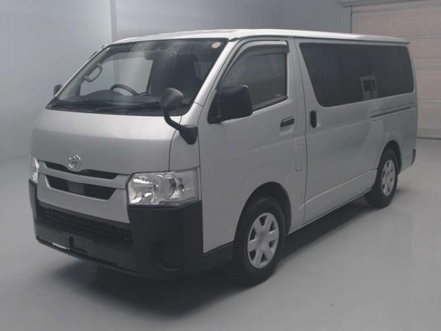 Ref:AUX-24406280 TOYOTA HIACE VAN 2021 1 2021 Toyota Hiace Van silver gasoline used car Japan export