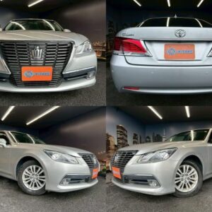 2014 Toyota Crown silver gasoline used car Japan export