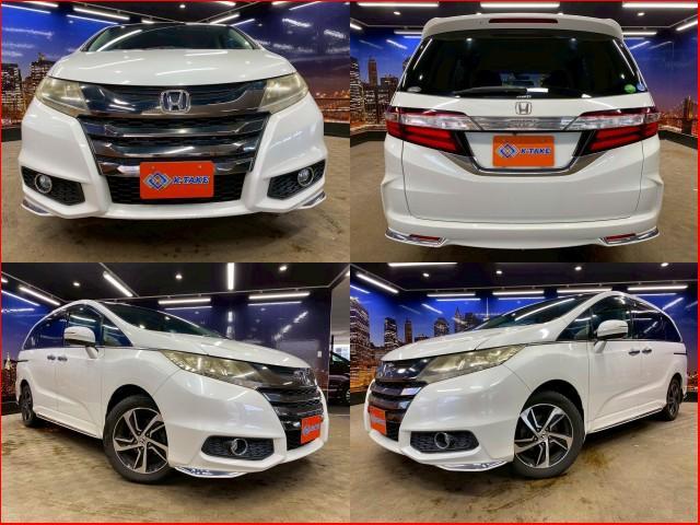 Ref:AUX-24406332 HONDA ODYSSEY 2013 1 2013 Honda Odyssey pearl gasoline used car Japan export