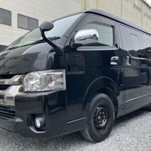 2017 Toyota Regius Ace Van black diesel used car Japan export