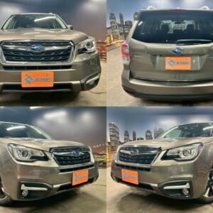 2017 Subaru Forester tea gasoline used car Japan export