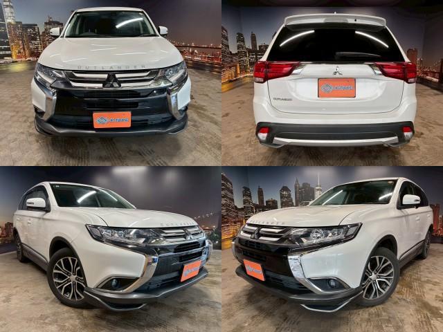 Ref:AUX-24406557 MITSUBISHI OUTLANDER 2015 1 2015 Mitsubishi Outlander pearl gasoline used car Japan export