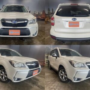 2014 Subaru Forester pearl gasoline used car Japan export