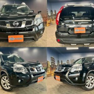 2013 Nissan X-Trail black gasoline used car Japan export