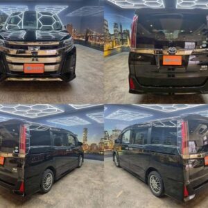 2018 Toyota Noah black gasoline used car Japan export