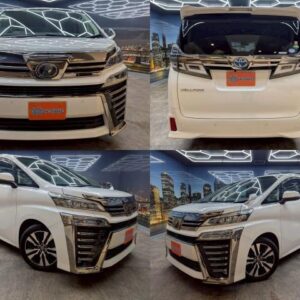 2019 Toyota Vellfire pearl gasoline used car Japan export